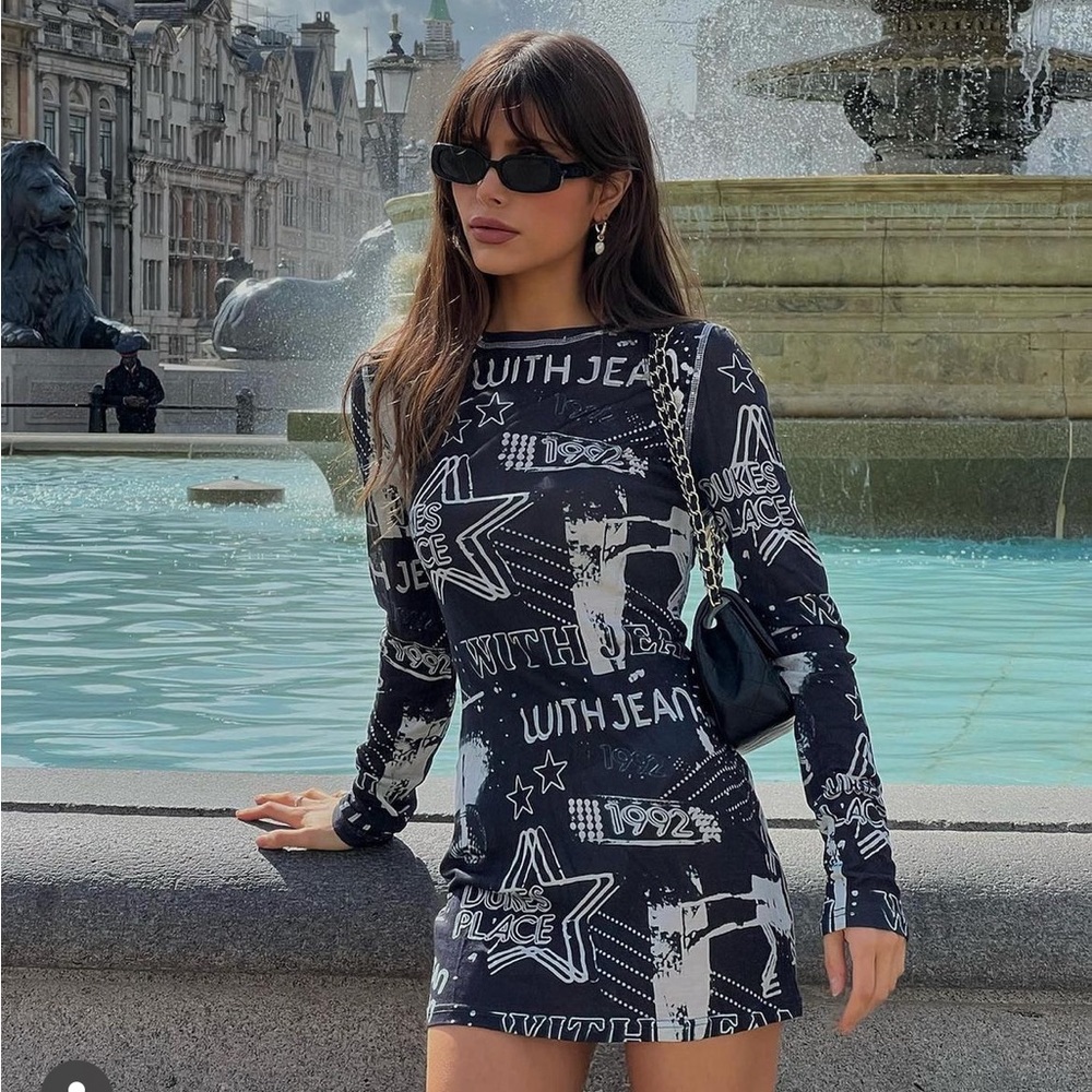 With Jean Juniper dress